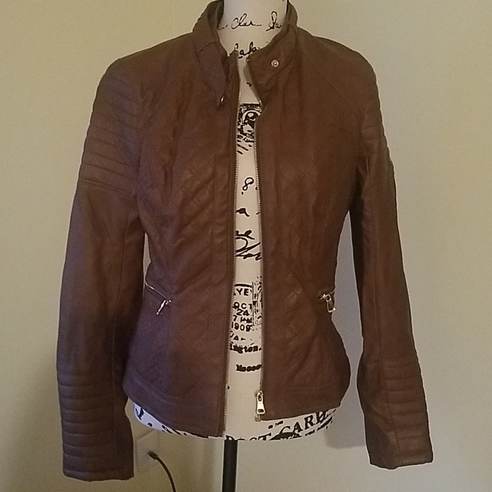 Racer Jacket brown